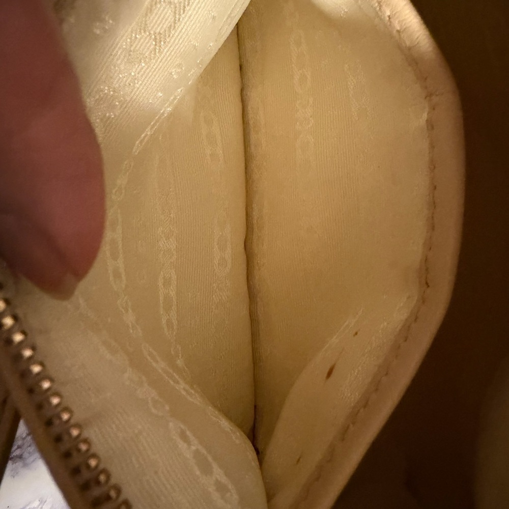 Authentic Celine Blue Raffia and Tan Bag - Picture 8 of 9